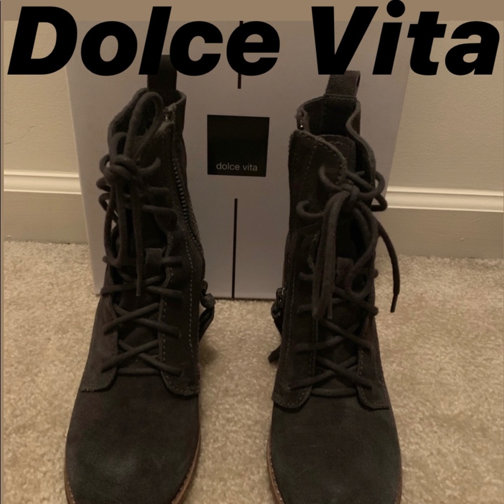 Dolce Vita Lace up booties